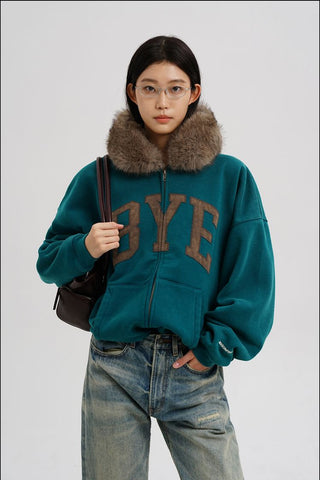 [MASONPRINCE] BYE Hooded Cardigan Set