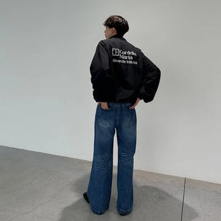 Lettering Nylon Jumper