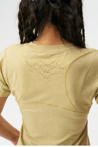 [Monterest] 3D Bionic Weave Breathable Slim Fit Tee