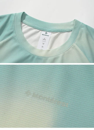 [Monterest] Tie-Dye Print Long Sleeve UPF50+ Tee