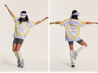 [Monterest] Moon Phase Tie-Dye Quick-Dry T-Shirt