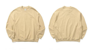 [Monterest] Relaxed Fit Logo Embroidered Sweatshirt