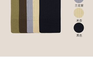 [CULTUM] Mercerized Cotton Ribbed Business Socks
