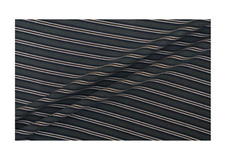 [MASONPRINCE] Striped Washed Cotton Tie Cardigan