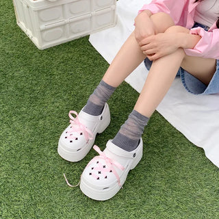 2-Way Crocs Platform Sandals (2 colors)