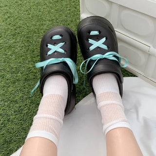 2-Way Crocs Platform Sandals (2 colors)