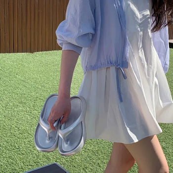 0558 Platform Beach Sandals (4 colors)