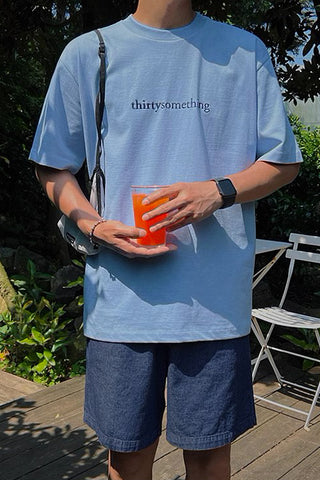 loose pure cotton t-shirt