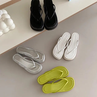 Platform beach sandals (4 colors)