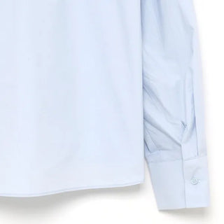 Cross-button blouse