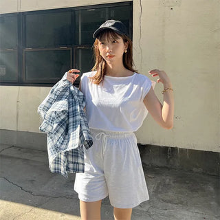 Banding Half Pants