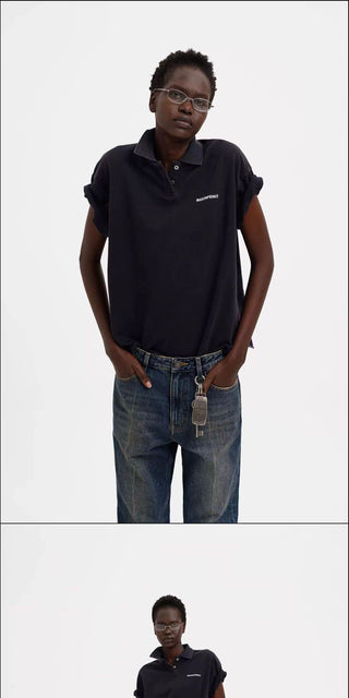 [MASONPRINCE] Breathable Pique Cotton Short Polo