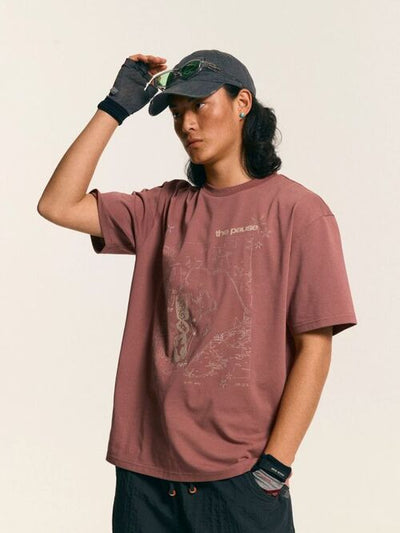 [Monterest] Coolmax Quick-Dry Graphic Print T-Shirt