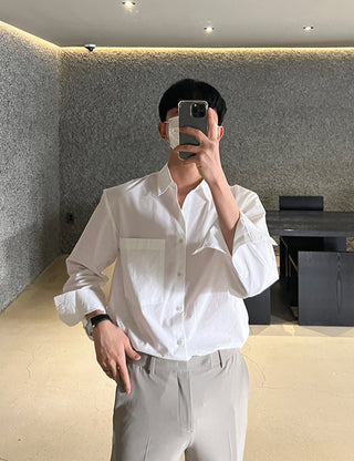 Spring Semi-Loose Fit Shirt (4 colors)
