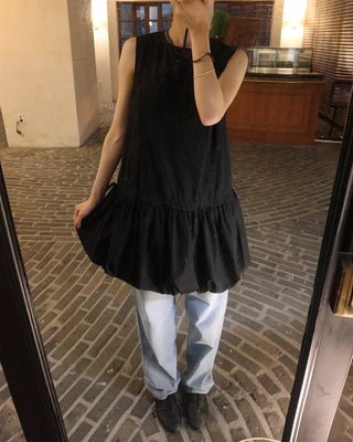 Pumpkin String Mini Dress