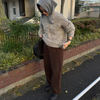 Alpaca Mix Round Knit