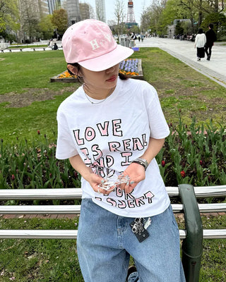Crayon lettering T-shirt