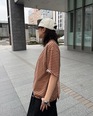 Colorful striped T-shirt