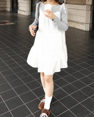 Polka Dot Mini Camisole Dress