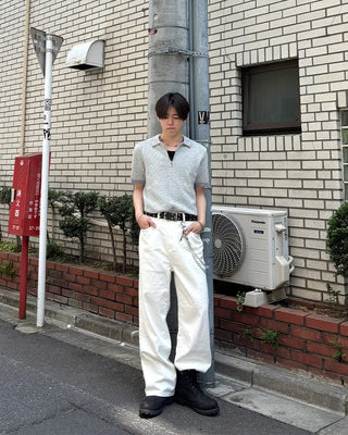 Half-zip summer knit