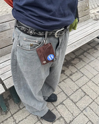 Color Mini Shoulder Wallet