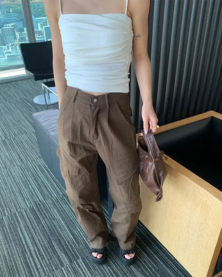 Cargo string easy pants