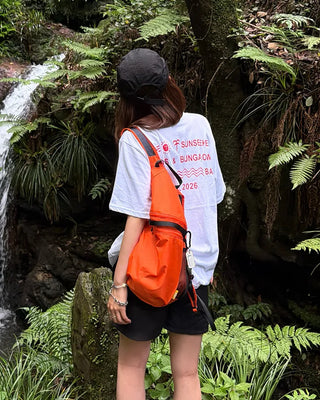 Back Sun Lettering T-shirt
