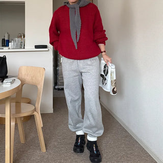 Vivid gauge knit sweater