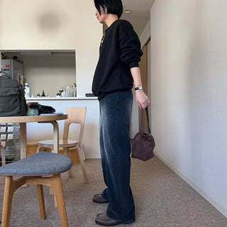 Brushed Overfit Pants