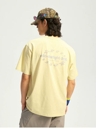 [Monterest] Quick-Dry Star Print Relaxed Fit Tee