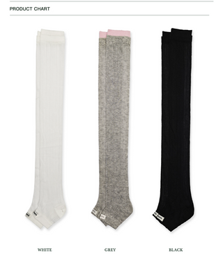 [moromoro2] Lace Mid-Calf Socks
