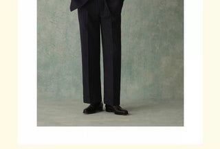 [CULTUM] 1930s Pinstripe Double-Breasted Peak Lapel Suit