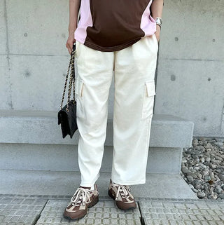 Cargo cotton pants