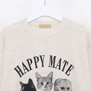 Happy Mate Cat T-Shirt