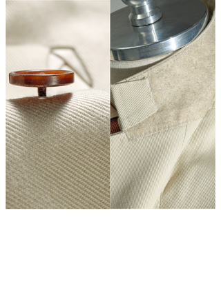 [CULTUM] Cotton Twill Lined Suit Set