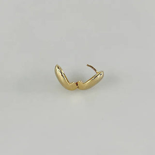 Big heart earrings