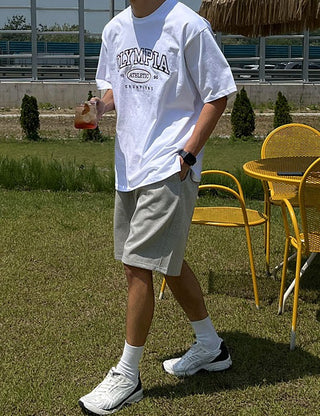 OLYMPIA Sturdy Short Sleeve T-shirt (4 colors)