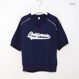 Lettering Anorak T-shirt