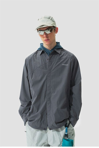 [Monterest] Water Repellent Lightweight Snap Shirt