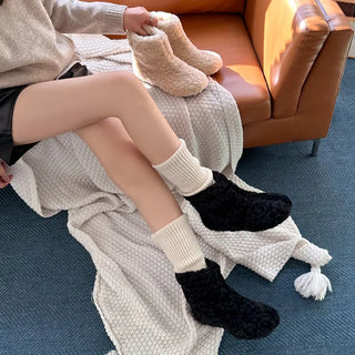 0645 String Boa Boots (4 colors)