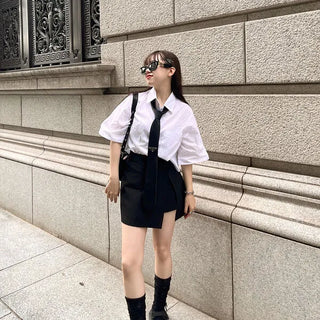Cropped shirt