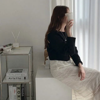 Lace long dress