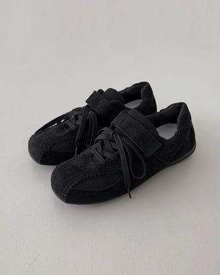 [High Quality] Leather Suede Sneakers