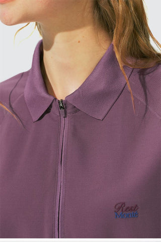[Monterest] Quick-Dry Half-Zip Polo Shirt