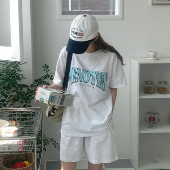 Lettering Jersey Set