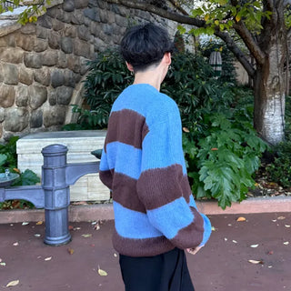 Border brush knit