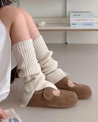 High quality! Boa-lined Mary Jane strap shoes