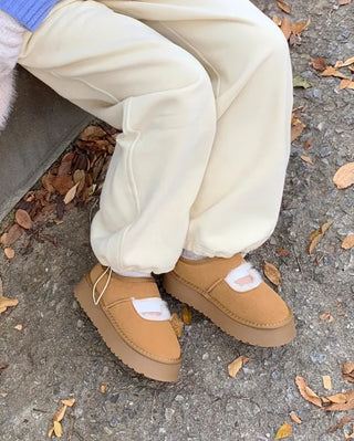 Platform Mary Jane Loafers