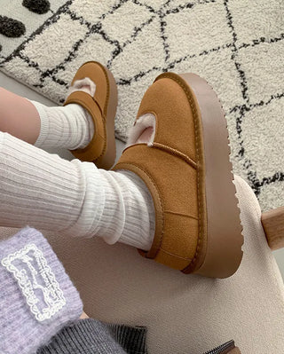Platform Mary Jane Loafers