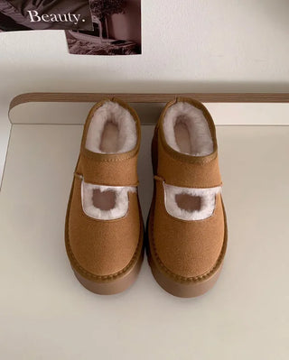 Platform Mary Jane Loafers